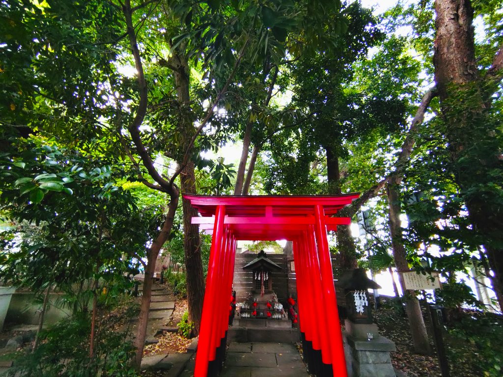 埼玉県川口市 鎮守氷川神社の境内小社群の稲荷神社 埼玉県川口市 鎮守氷川神社の境内小社群の稲荷神社