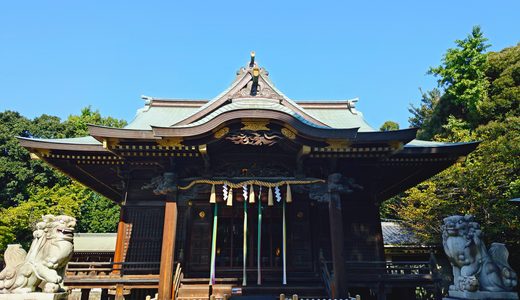 東京都北区 赤羽八幡神社の荘厳な社殿