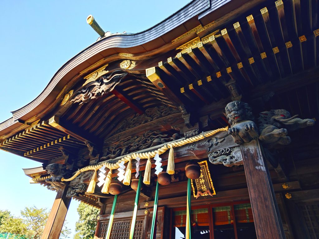 東京都北区 赤羽八幡神社の荘厳な社殿彫刻