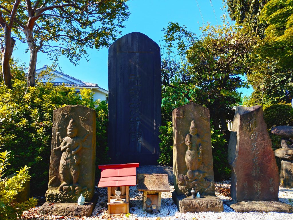 東京都北区 赤羽八幡神社の猿田彦庚申塔
