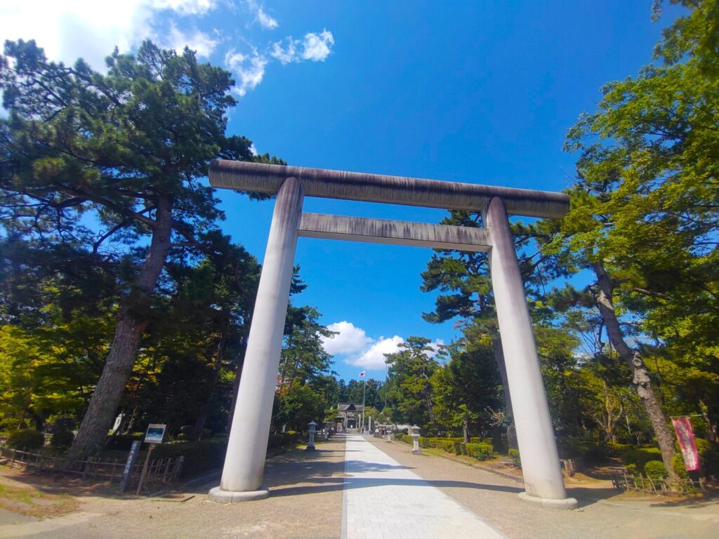 DSC 2247 2 1024x768 - 荘内神社と鶴岡公園【山形県】