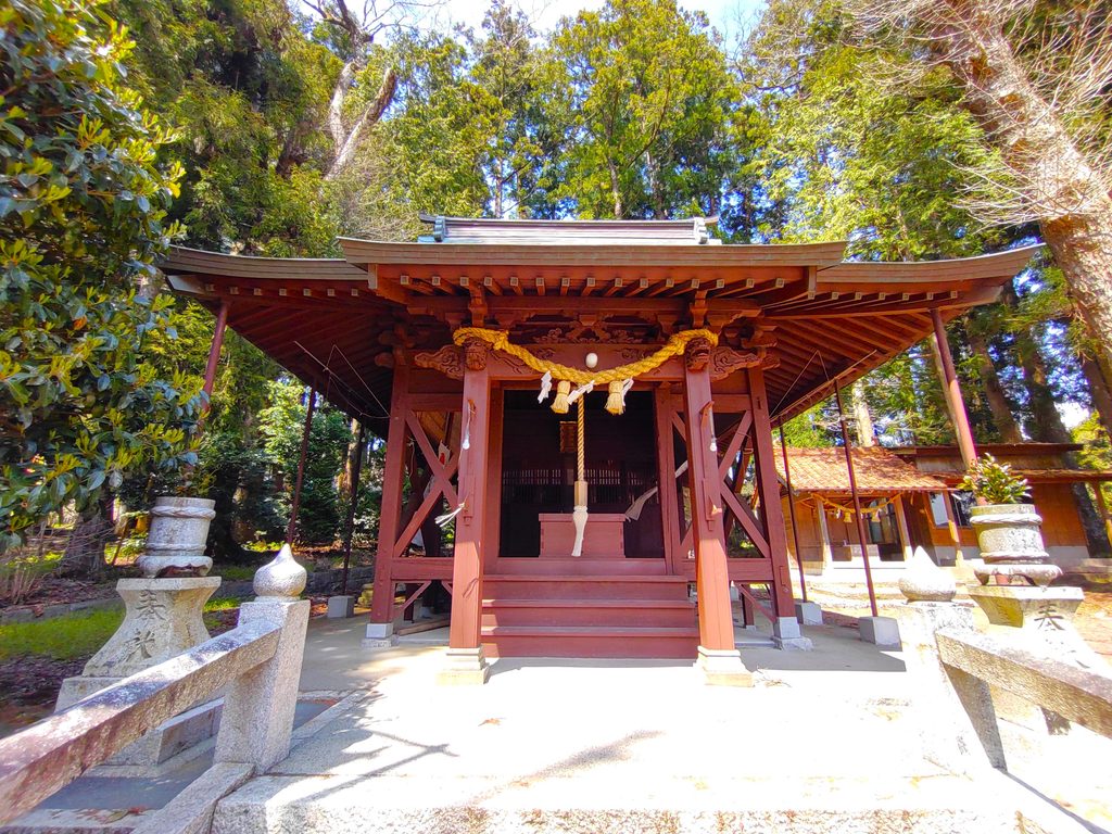 山口県美祢市 別府厳島神社の社殿