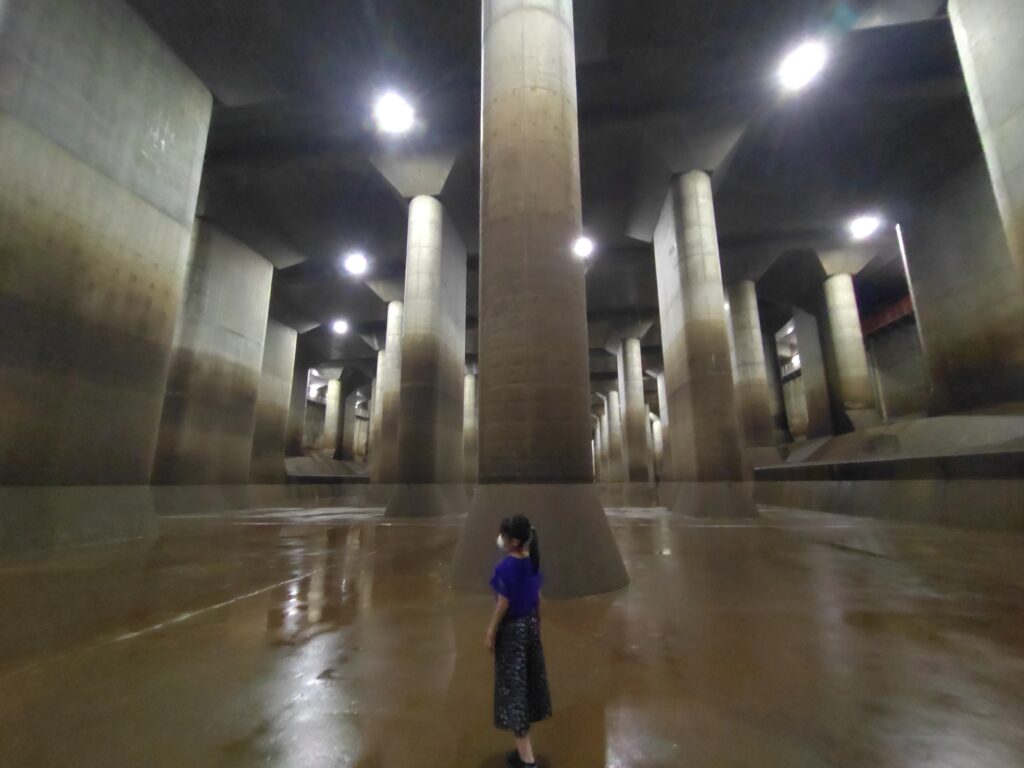 迷路の宮殿 TOKYO&AroundTokyoの旅、まるで地下神殿！？「首都圏外郭放水路