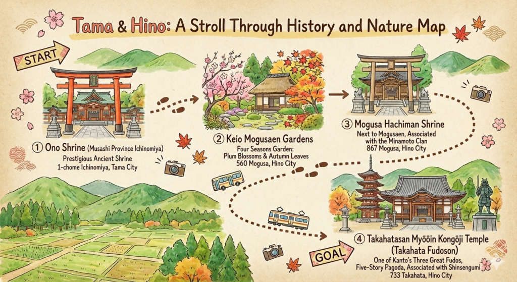 WalkingMap202602 en 1024x559 - Keiō Mogusaen [Tokyo]