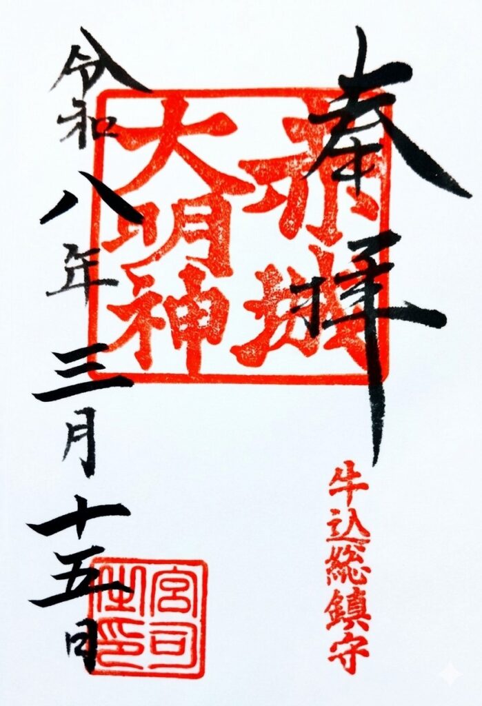 赤城神社【東京都】 akagi jinja GOSHUIN 699x1024 - 赤城神社【東京都】