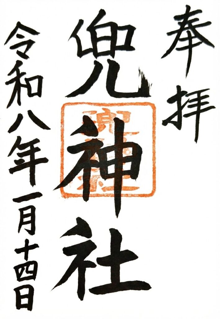 兜神社【東京都】 kabuto jinja GOSHUIN 709x1024 - 兜神社【東京都】