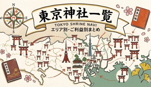 list of tokyo shrines 520x300 - 日本の神社一覧