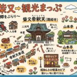 stroll through shibamata map 150x150 - Shibamata Taishakuten Temple [Tokyo]