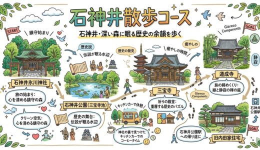 【石神井散策】東京石神井・深い森に眠る歴史の余韻を歩く